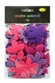 kwiatki-z-filcu-tonacja-rozowo-fioletowa-60szt