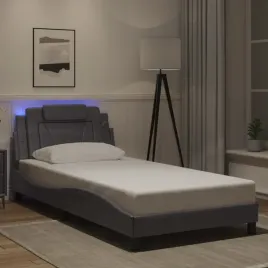 vidaxl-rama-lozka-z-led-szara-100x200-cm-sztuczna-skora