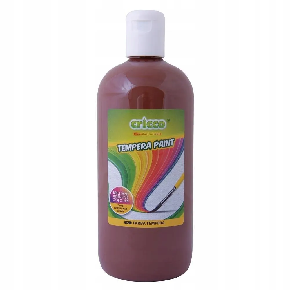 farba-tempera-500ml-brazowa-cricco