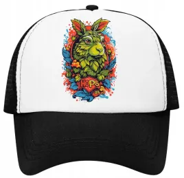 czapka-z-daszkiem-trucker-z-siatka-krolik-kolorowy-modna-one-size