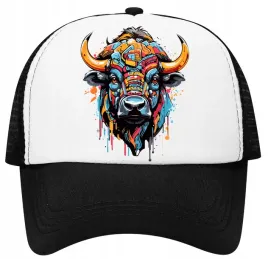 czapka-z-daszkiem-trucker-z-siatka-kolorowy-byk-modna-one-size