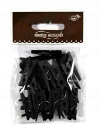 klamerki-drewniane-czarne-30mm-25szt