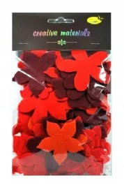 kwiatki-z-filcu-tonacja-czerwono-pomaranczowa-60sz