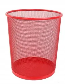 kosz-okragly-maly-czerwony