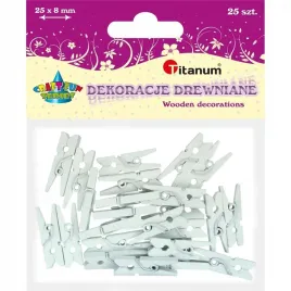 klamerki-drewniane-biale-25szt