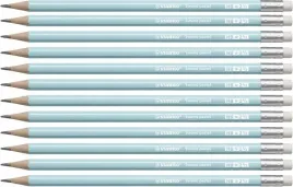 olowek-swano-pastel-hb-z-gumka-niebieski-12szt