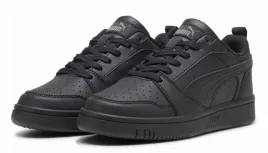 buty-sportowe-trampki-puma-rebound-v6-lo-r-375-czarne-skorzane-sneakersy