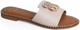8794-bezowe-skorzane-eleganckie-klapki-damskie-ozdoba-39