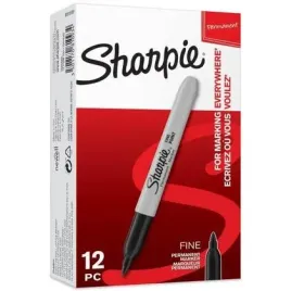 markery-permanentne-fine-czarne-12szt-sharpie