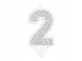 swieczka-urodzinowa-2-srebrna-7cm