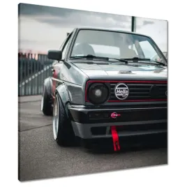 obrazy-60x60-volkswagen-golf-2-dwojka