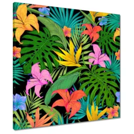 obrazy-60x60-liscie-monstery-listki