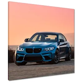 obrazy-60x60-zachod-slonca-bmw-auto