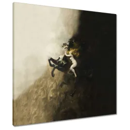 obrazy-60x60-szal-uniesien-kobieta-kon