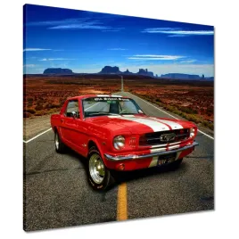 obrazy-60x60-ford-mustang-autostrada