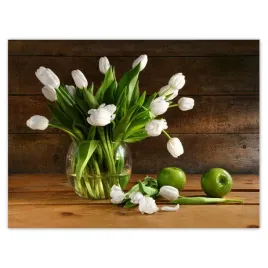 plakaty-40x30-biale-tulipany