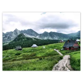 plakaty-40x30-tatry-hala-gasienicowa