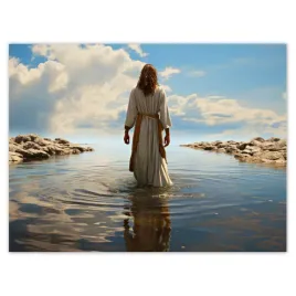 plakaty-40x30-jezus-na-wodzie