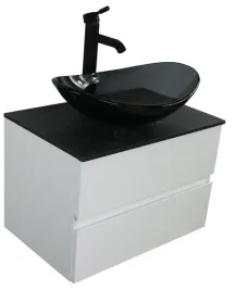 biala-lakierowana-szafka-50-cm-pod-umywalke-blat-hpl-slim-czarny-marmur