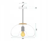 toolight-lampa-app322-1cp-chrome-stan-nowy
