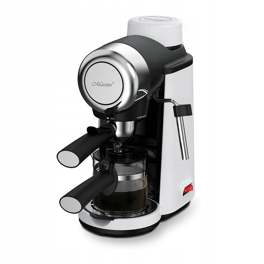 Kolbowy ciśnieniowy Ekspres do kawy spieniacz mleka 800W Maestro