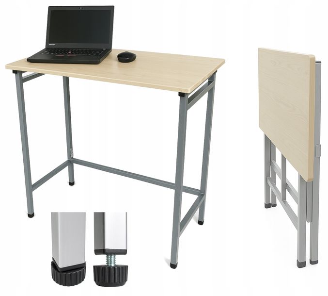 ﻿Składany stolik pod laptopa NATURAL