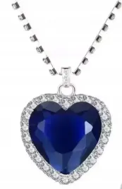 naszyjnik-lancuszek-serce-heart-niebieskie-prezent