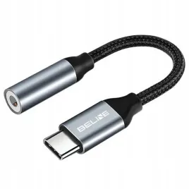 beline-adapter-usb-c-jack-35mm-szary-gray-dac-samsung-iphone-15