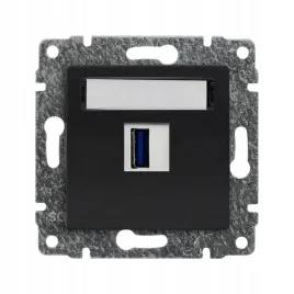 kos-dante-gniazdo-ladowarka-usb-3-0-5v-2a-antracyt-podtynkowe-516115