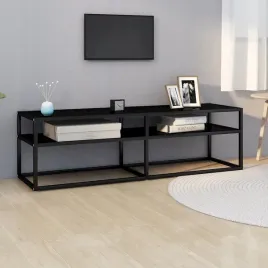 vidaxl-szafka-pod-tv-czarna-140x40x405-cm-szklo-hartowane