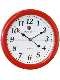 zegar-scienny-perfect-la17-red-29-cm