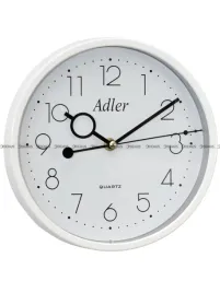 zegar-scienny-adler-ma17-white-23-cm-plynaca-wskazowka