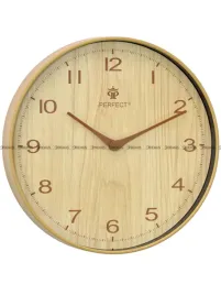 zegar-scienny-perfect-fx-5847-brazowy-30-cm