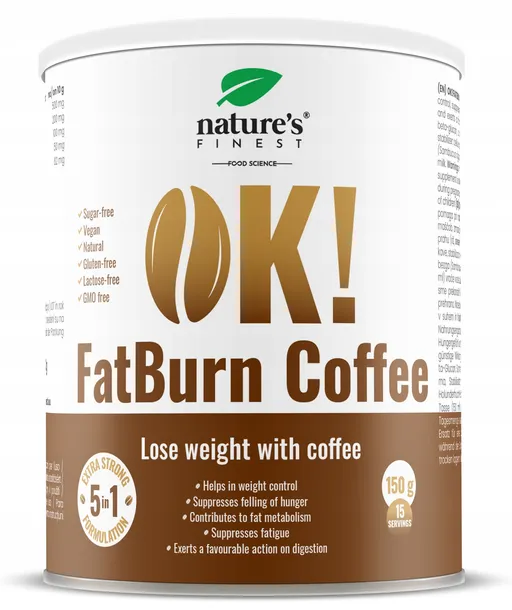 OK! Fat Burn Coffee - Kawa na odchudzanie, 150 g