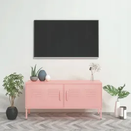 vidaxl-szafka-pod-telewizor-rozowa-105x35x50-cm-stalowa