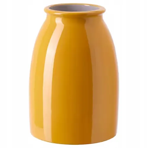 ikea-kopparbjork-wazon-jaskrawozolty-21-cm