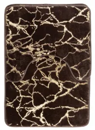 dywaniki-lazienkowe-marlene-kpl-2-szt-brazowy-stylowy-zloty-wzor-miekkie