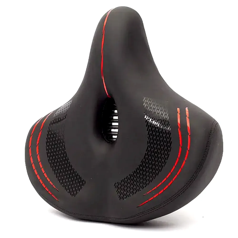 WYGODNE SIODEŁKO ROWEROWE XXL DUŻE MIĘKKIE DAMSKIE ROWER