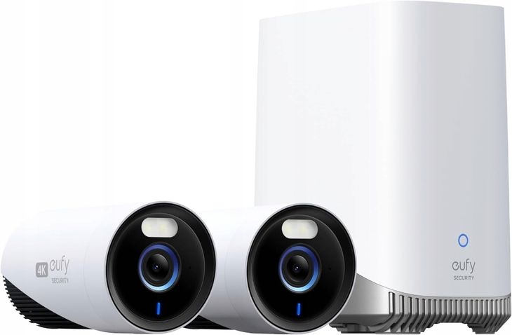 Zestaw 2 kamer Eufy eufyCam 3 E330 Professional 4K IP67