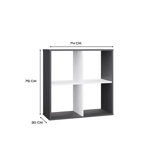 regal-malax-2x2-antracyt-bialy