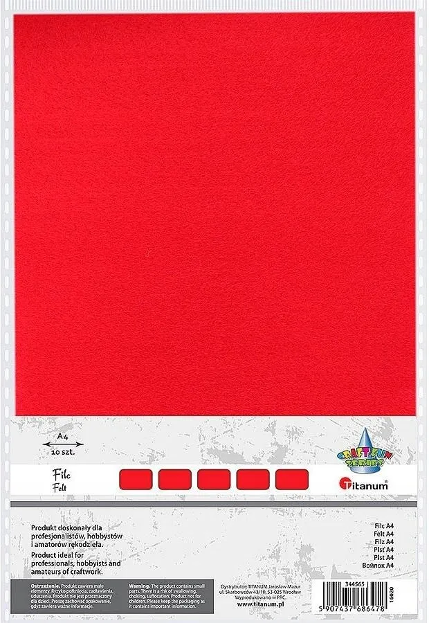 filc-a4-czerwony-10szt