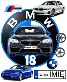 oplatek-na-tort-logo-bmw-z-frontem-auta-twoje-imie-7-elementow-na-bok