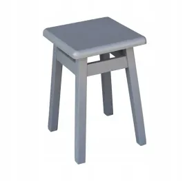 taboret-kuchenny-drewniany-prosty-ciemny-szary