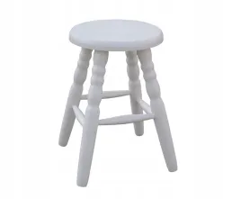 taboret-kuchenny-stolek-toczony-okragly-bialy