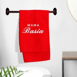 recznik-kapielowy-70x140cm-z-haftem-czerwony-dla-mamy