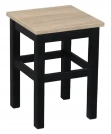 taboret-kuchenny-stolek-prosty-nowoczesny-czarny-dab-sonoma