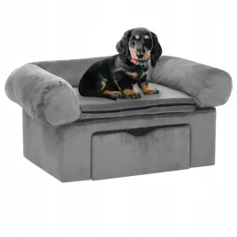 vidaxl-sofa-dla-psa-z-szuflada-szara-75x50x38-cm-pluszowa