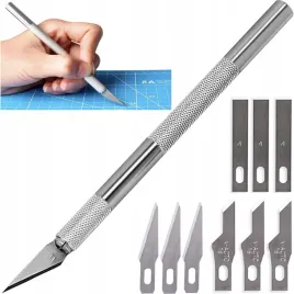 skalpel-modelarski-noz-nozyk-precyzyjny-skalpele-9-ostrzy