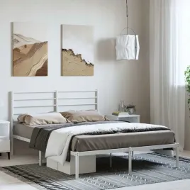 vidaxl-metalowa-rama-lozka-z-wezglowiem-biala-135x190-cm