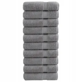 vidaxl-reczniki-premium-solund-10-szt-szare-50x100-cm